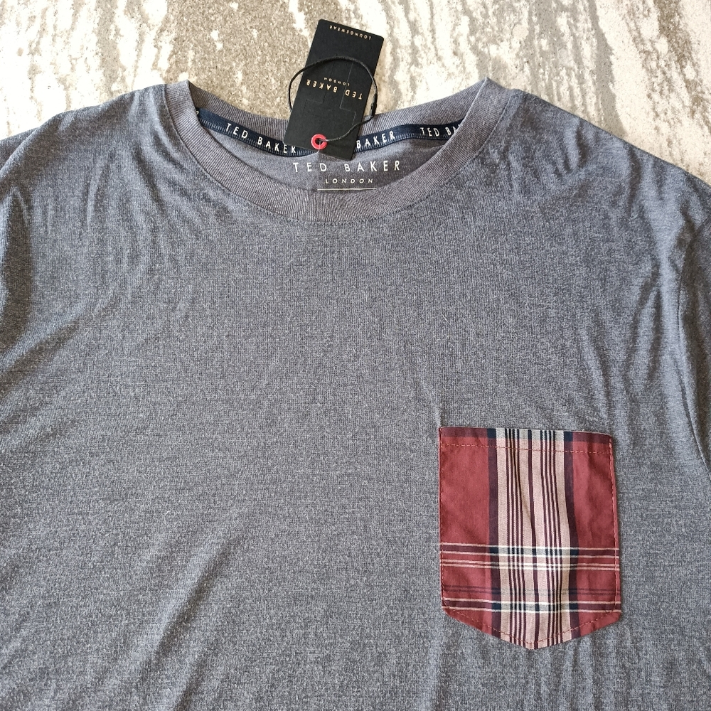 Ted Baker Men's Triple Blend Jersey T-shirt Loungewear New Size XL